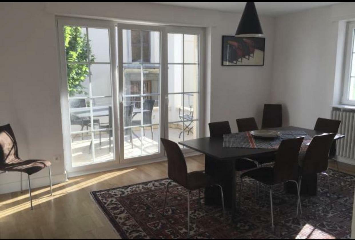 Charmant Appartement Avec Terrasse Dans Villa Estrasburgo Exterior foto